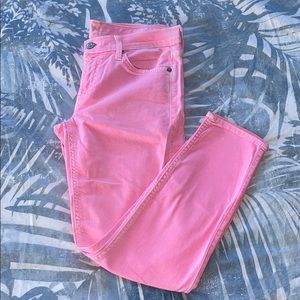 Size 28 7 For All Mankind Cropped Skinny
